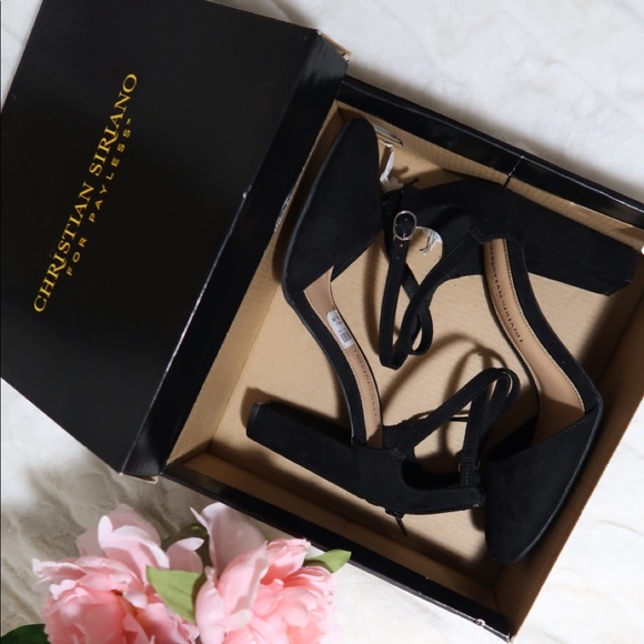 Dexflex Comfort Black Noir Heels  size 6 1/2 - Picture 3 of 7